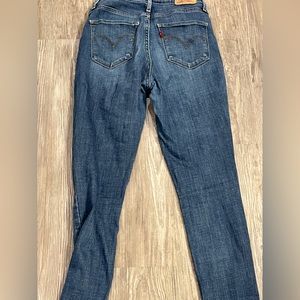 Levis 721 high rise skinny